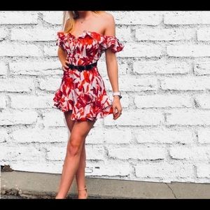 Summer Floral Mini Dress